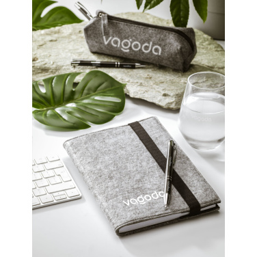 Logotrade promotional giveaway image of: Pencil Case GRS RPET Felt